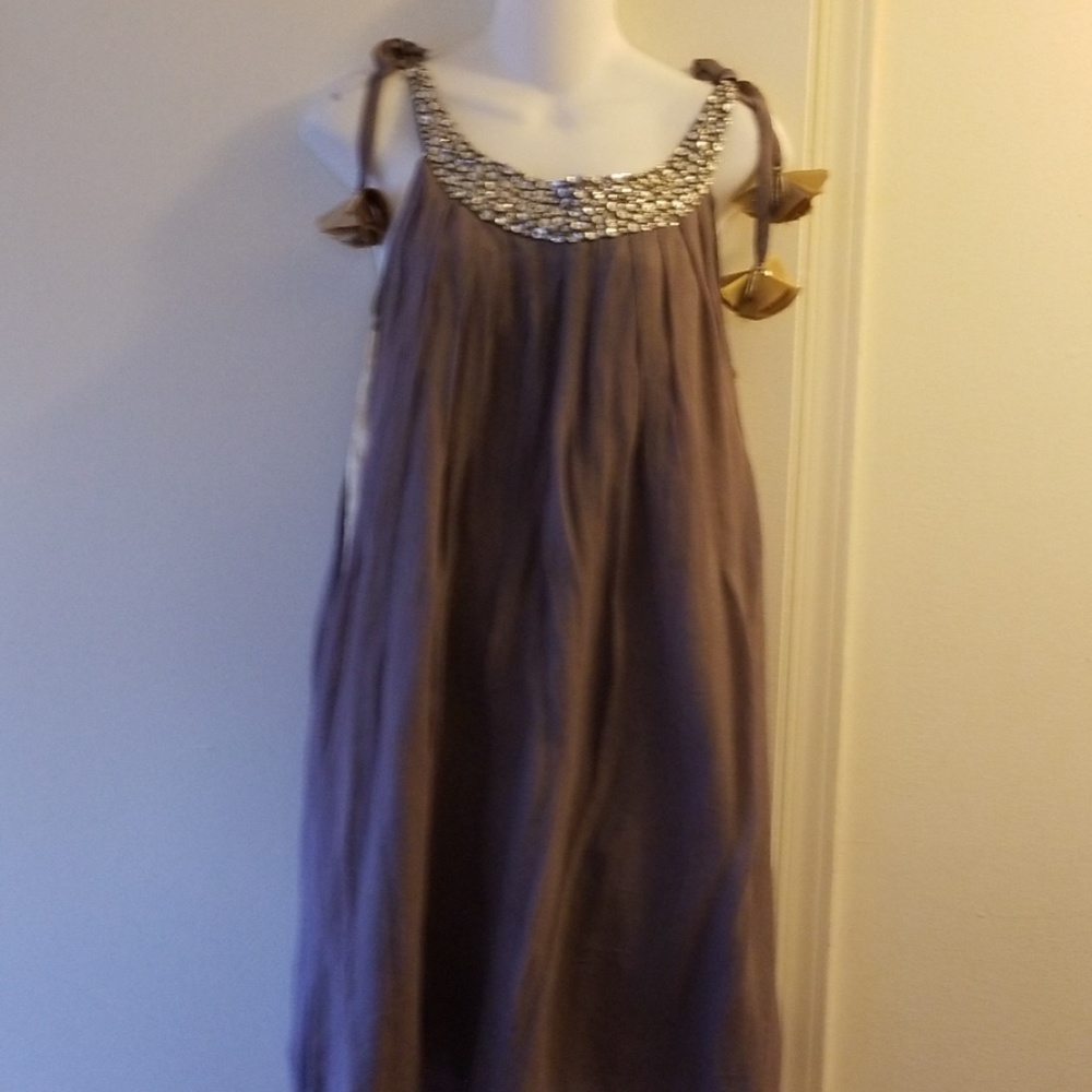 Metallic dress